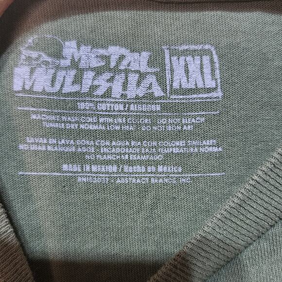 Men's Metal Mulisha Street Bike Motor Cross Armed Society Eagle T Shirt 2XL - Picture 5 of 5